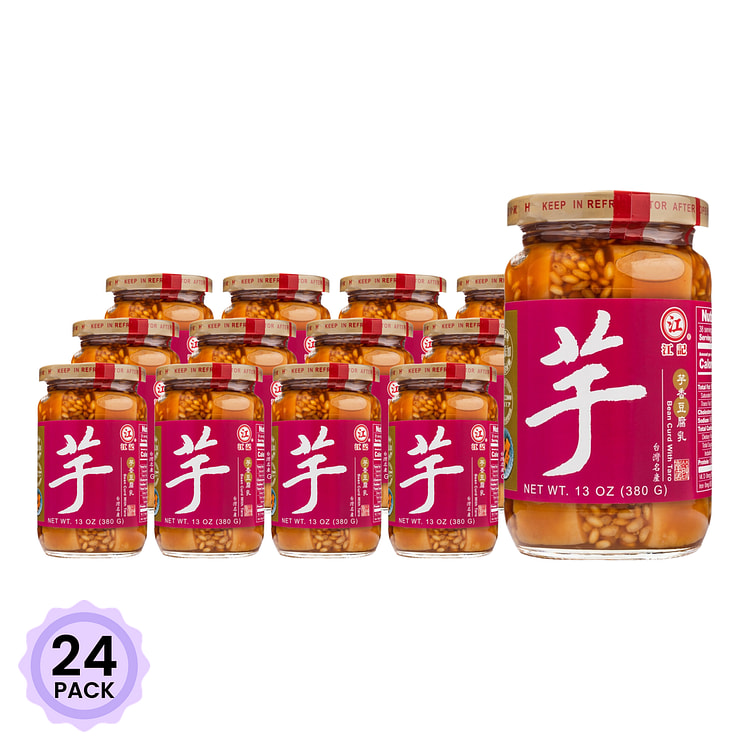 江记 芋头豆腐乳 370 克*24 包