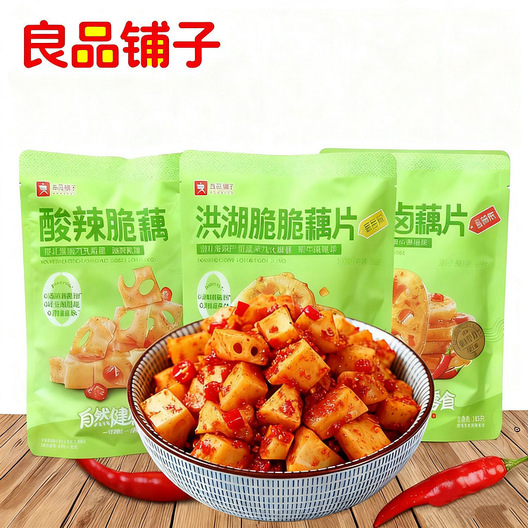 Bestore Spicy and Sour Crispy Lotus Root 168 g