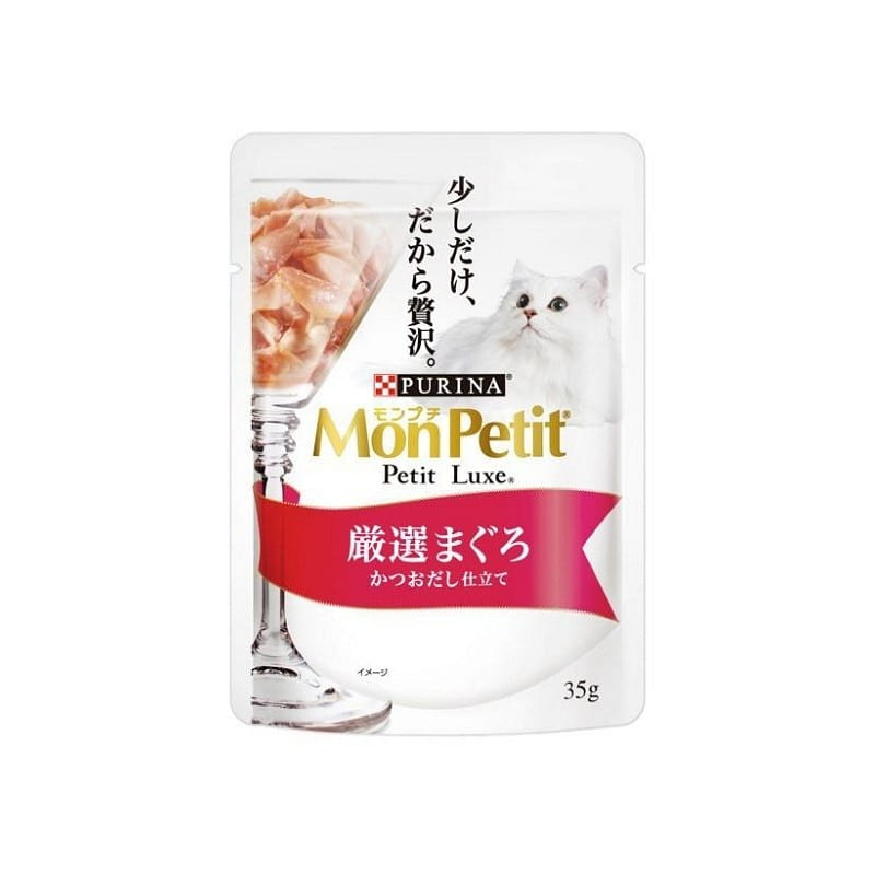 Mon Pouch tuna with bonito stock, 35g 1 each
