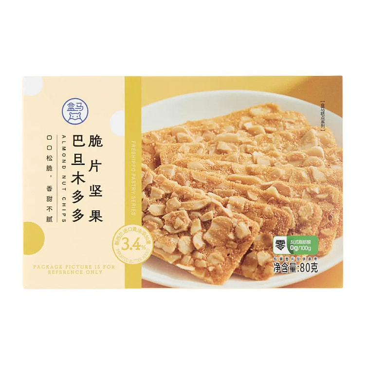 盒马 脆片坚果巴旦木多多