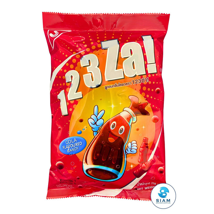 123Za! Cola Flavored Candy, Thai Candy
