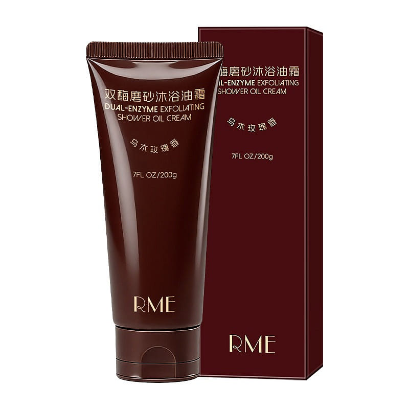 Dual-enzyme Exfoliating Bath Cream: Hydrating,Nour 200 g