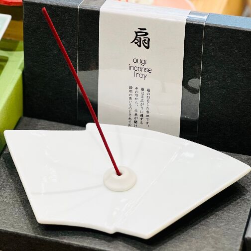 Kousaido Fan Incense Holder(Gift Box) 1 カウント