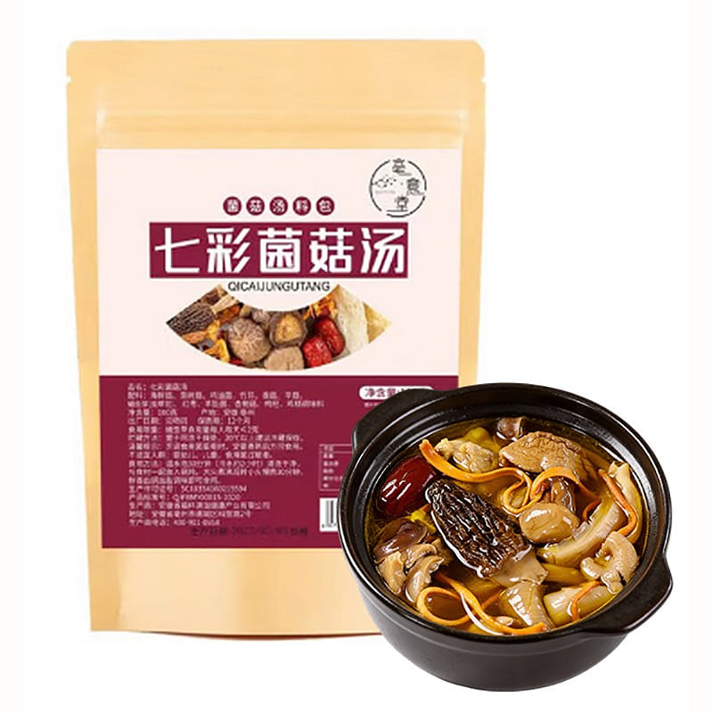 Mushroom Soup Pack Dried Fungi For Soup Cooking 1 pack