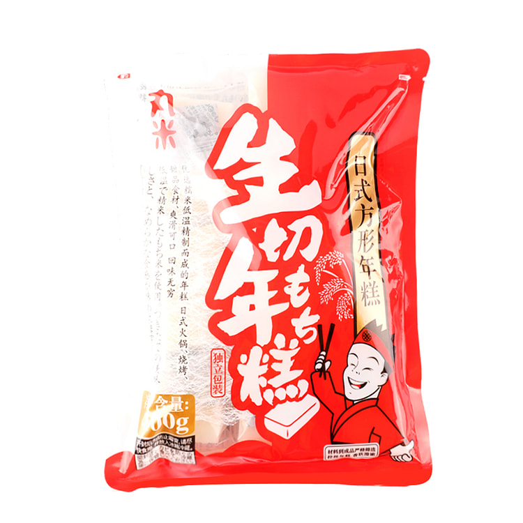 丸米年糕日式碳烤拉丝年糕抹茶味400g*1袋