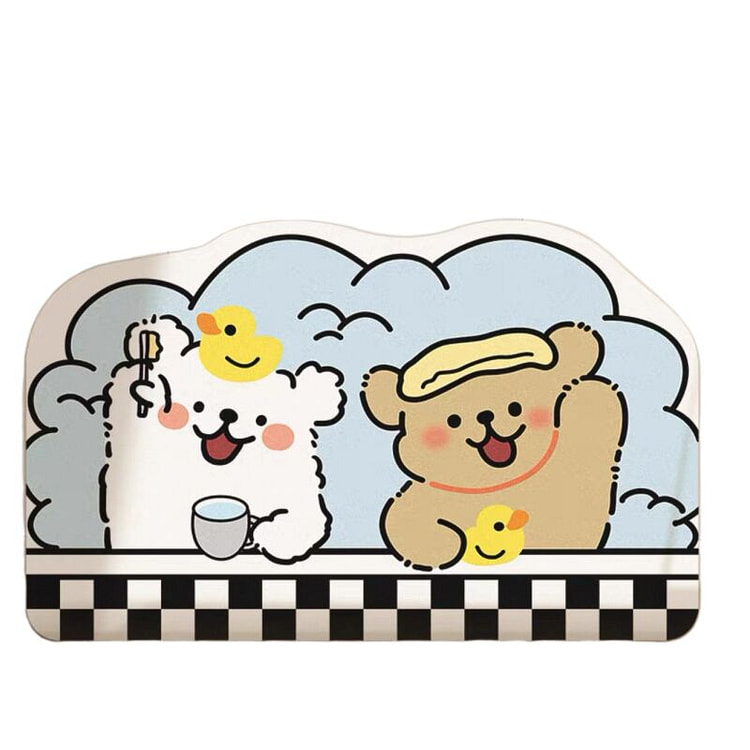 YuJianNi Carpet Wash up the puppy 50*80cm