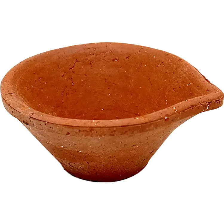 Plain Clay Diyas (Medium- 3") - 6 Pack