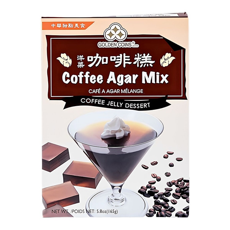 [Golden Coins] Coffee Agar Mix - 5.8oz 1 each
