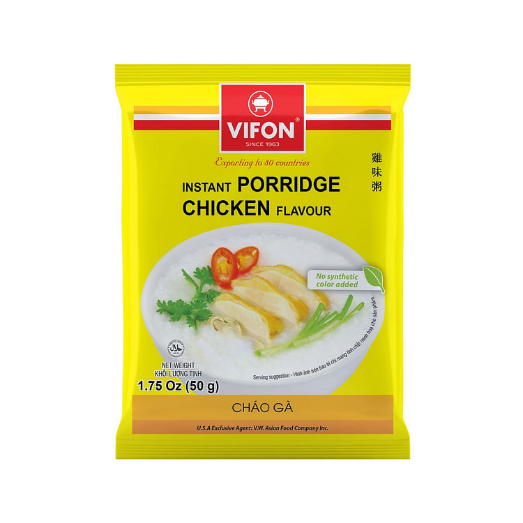 VIFON 鸡肉粥 25包 1.75 盎司