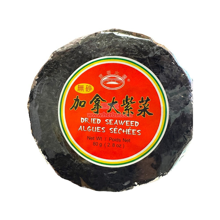 HMT Dried Natural Wild Laver Seaweed 80g