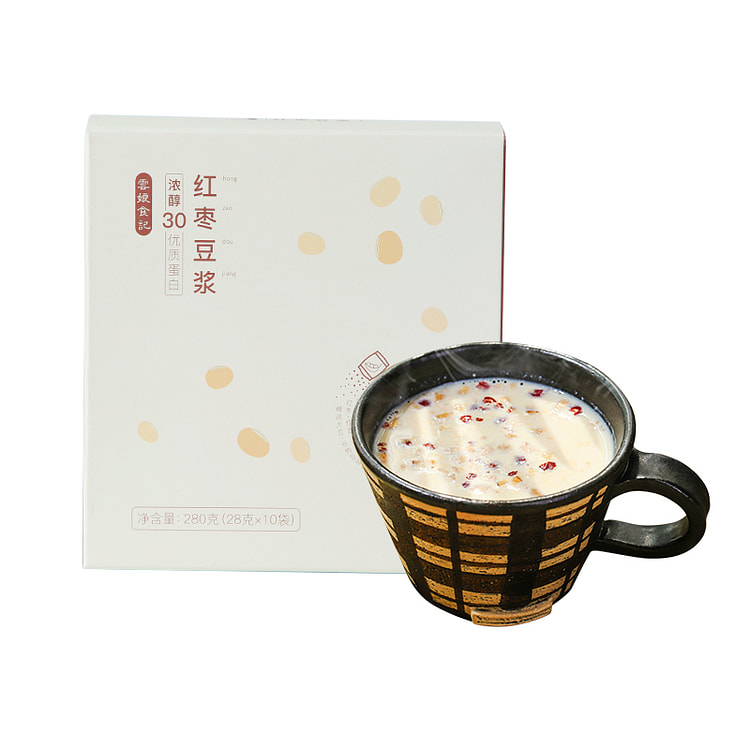 云娘食记浓醇红枣豆浆粉 280g*1盒