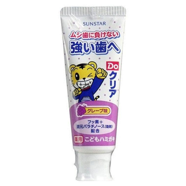 SUNSTAR Do Clear Children's Toothpaste Grape Flavor 70 g