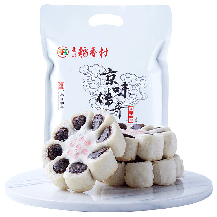 三禾北京稻香村红枣枣花酥枣泥酥糕点240g