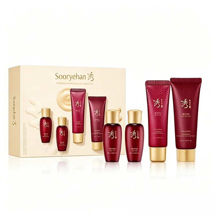 Sooryehan Fermented Anti-Aging Travel Set 4pcs 1 box