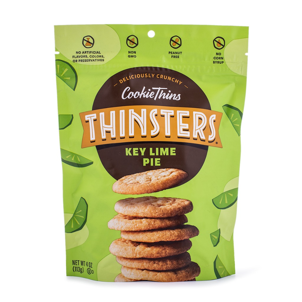 Thinsters Toasted Cookie Thins, Key Lime Pie 113 g