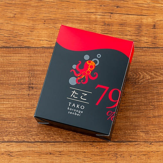 ETSUZEN MAE SEAFOOD CLUB Tako Karaage Senbei 30g 1 box
