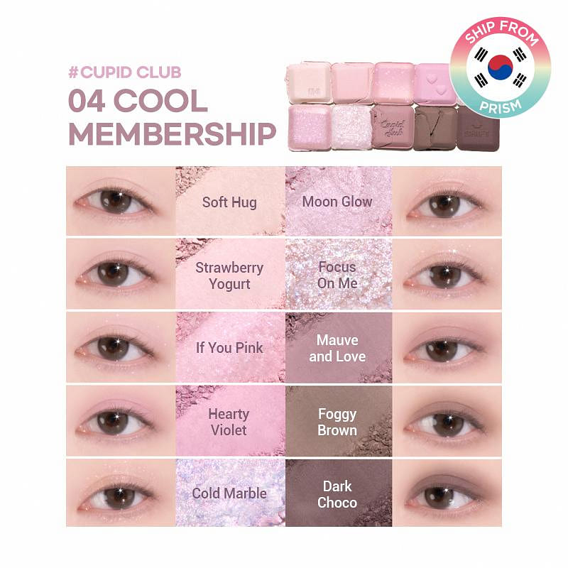 lilybyred Mood keyboard eye shadow palette10.5g#04 1 each
