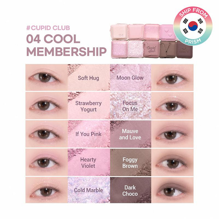 lilybyred Mood keyboard eye shadow palette10.5g#04