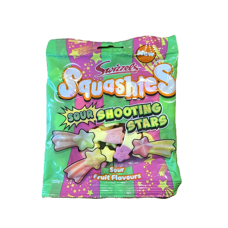 Squashies Sour Shooting Stars (UK)