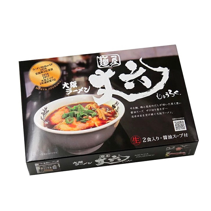 Ramen Noodles JOUROKU Black Soy Sauce Soup 292g 1 each