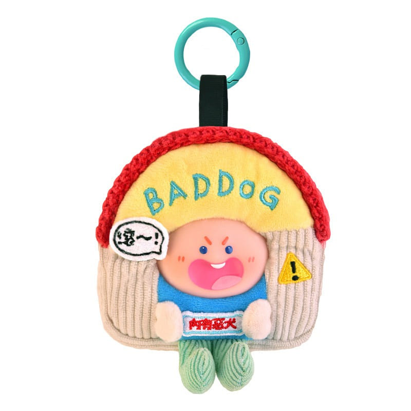 Stunning Headphone Case Plush Toy – Bad Dog House 1 count