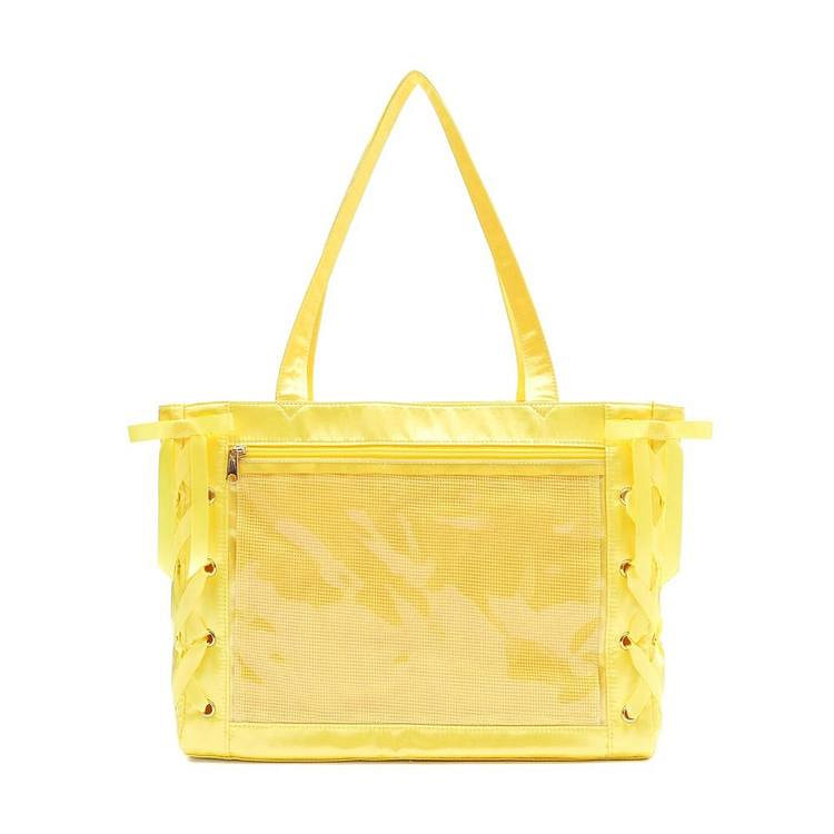 WEGO Ribbon Pain Shoes Yellow S