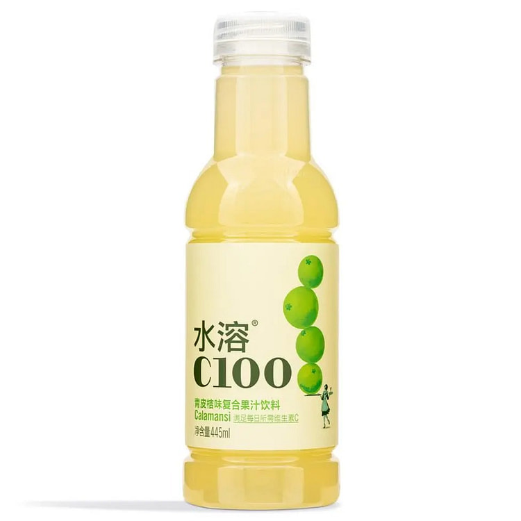 水溶C100 青皮桔味复合果汁饮料