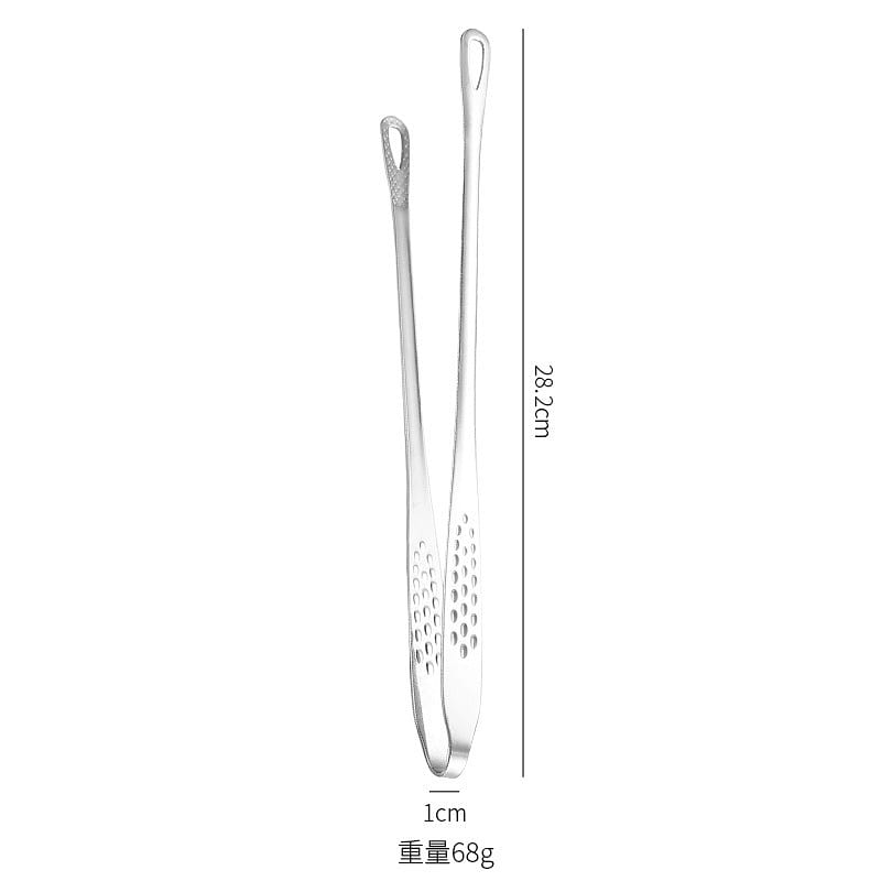Stainless Steel Barbecue Tongs 28CM 1Pc 1 each