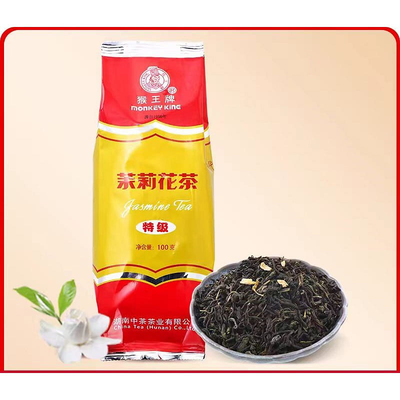 Hou Wang Pai Jasmine Tea Premium 100g*1 bag 100 g