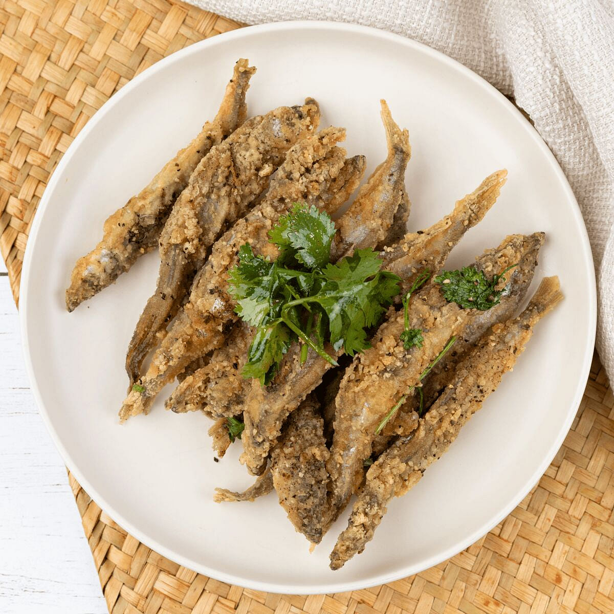 Salted & Pepper Capelin 12pcs 1 each