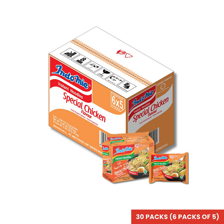 Indomie Special Chicken Flavor Instant Noodles 1 count*30 pack