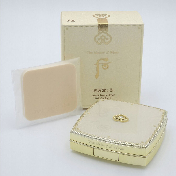 The Whoo Velvet Powder Pact No.23 SPF30/PA++ 12g