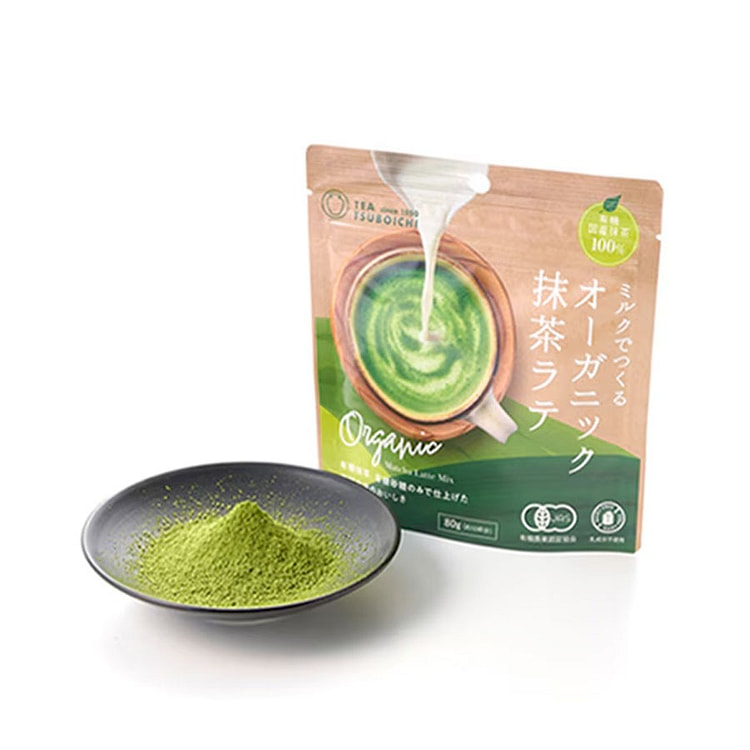 Tsuboshi 本铺 抹茶拿铁  有机抹茶 砂糖