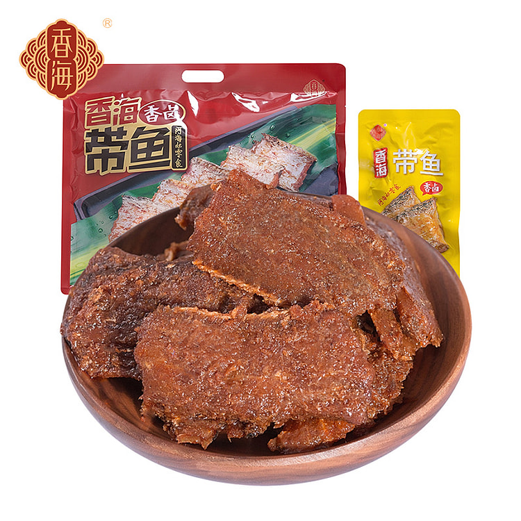 香海东海带鱼酥舟山即食 235g*1袋装