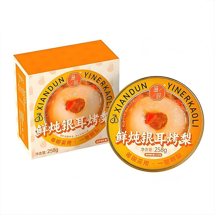 滋时 鲜炖银耳烤梨 258g/碗