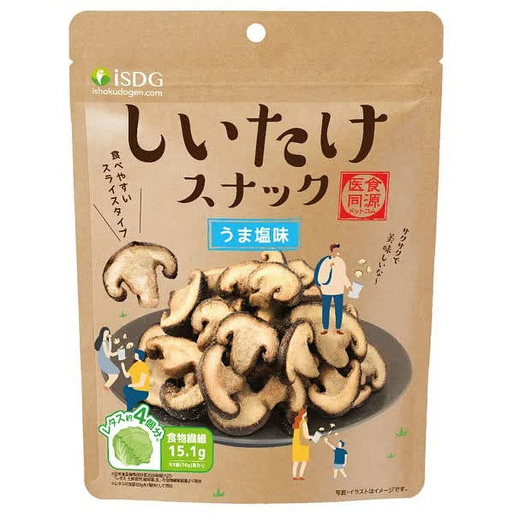 ISDG 香菇零食鲜味盐味 70克