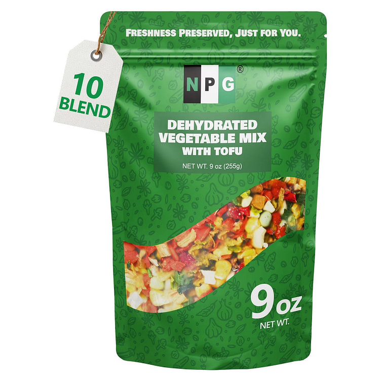 NPG 10种混合蔬菜干  9oz 255 克