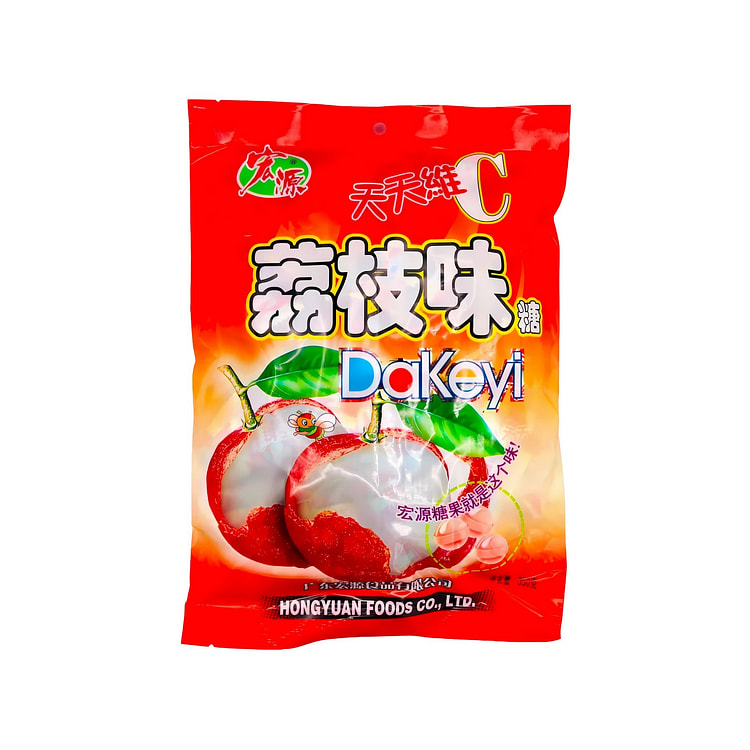 Hong Yuan Lychee Candy (China)