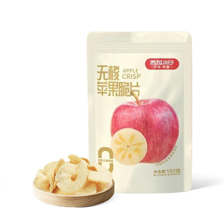 西域小白苹果脆片新疆阿克苏苹果160g/袋