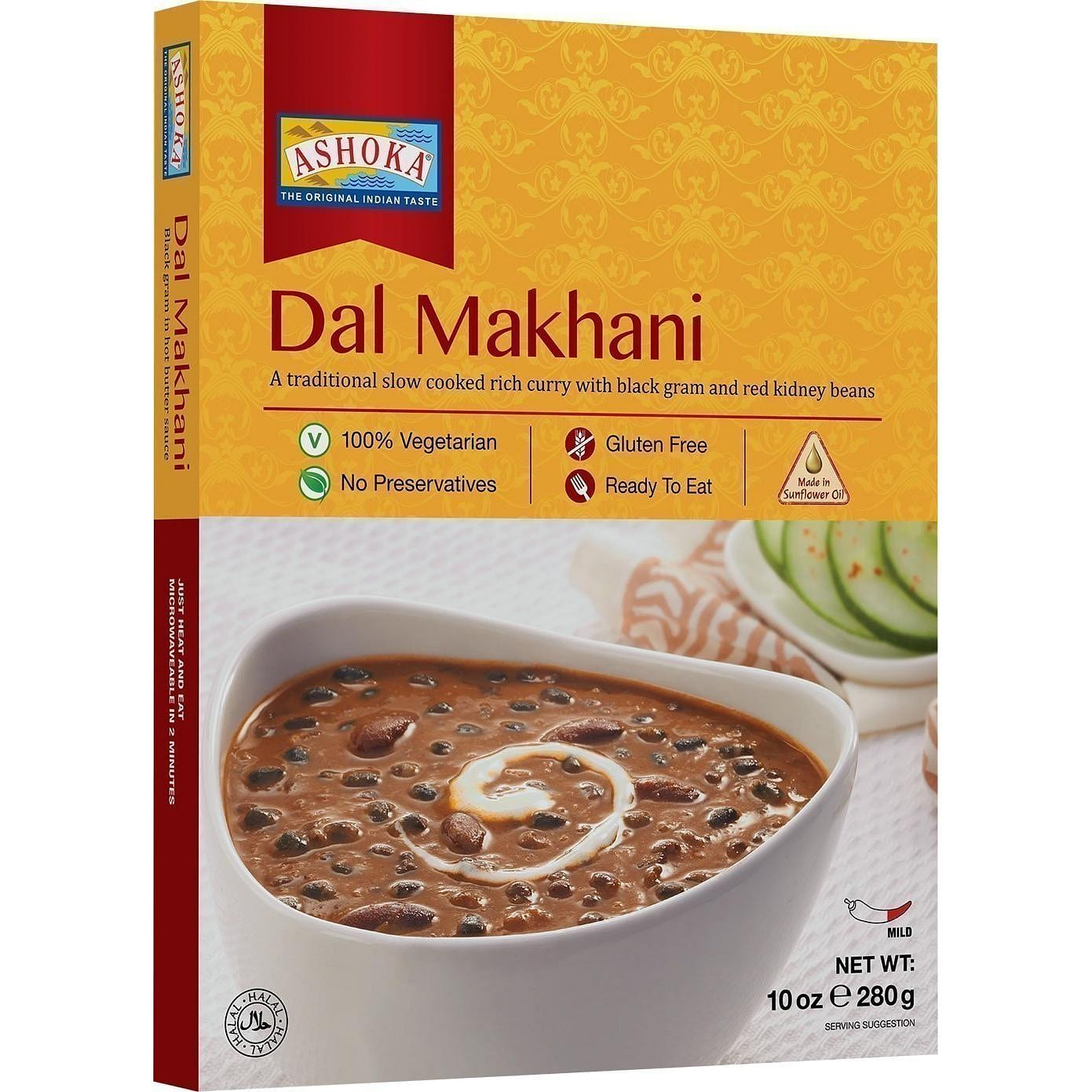 Ashoka Dal Makhani (Ready-to-Eat), 10 oz box 10 oz