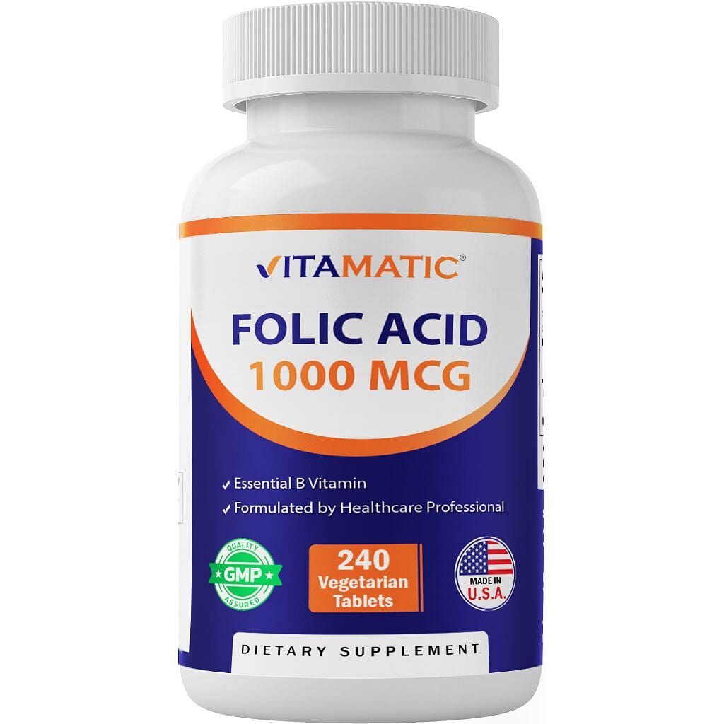 Folic Acid 1 mg - 240 Tablets 1 個