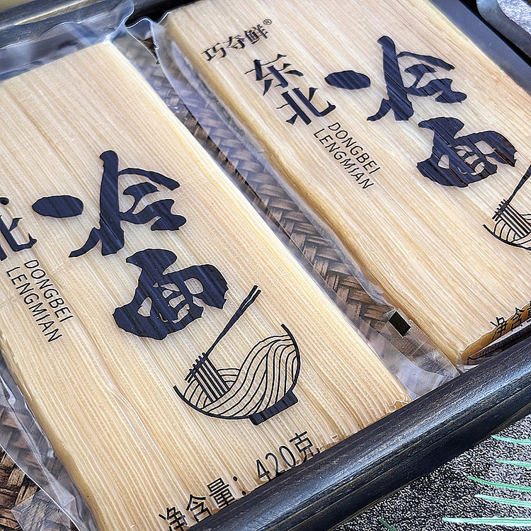 佳木斯冷面东北细冷面干冷面 420g*1袋装