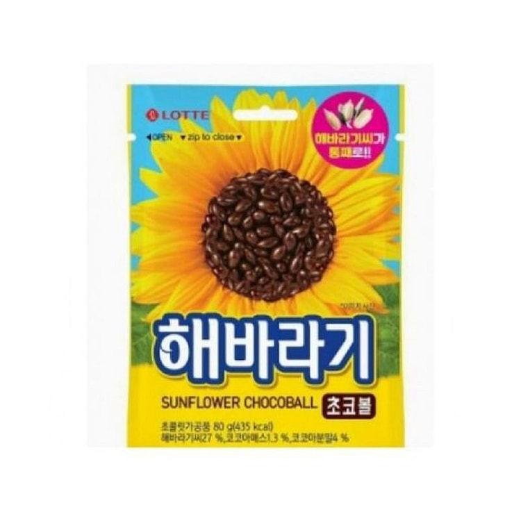 乐天葵花巧克力球 80 克