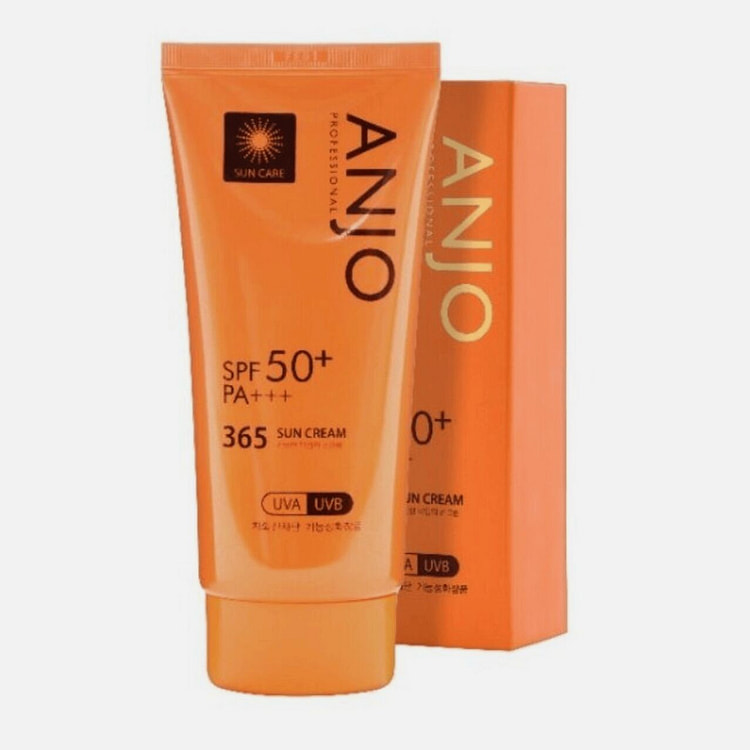2 Chai KEM CHỐNG NẮNG ANJO SPF 50 PA+++ 2 cái