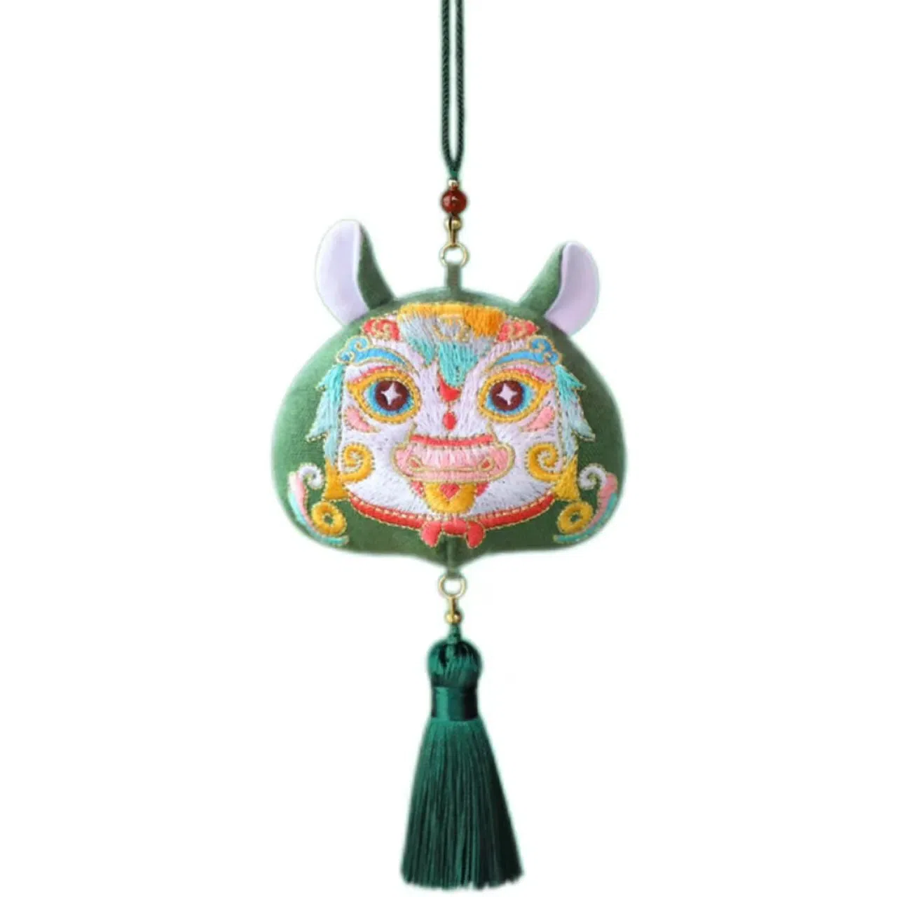 Zodiac Three-Dimensional Green Dragon Peace Perfume Bag Gift Box-Horse 1 each