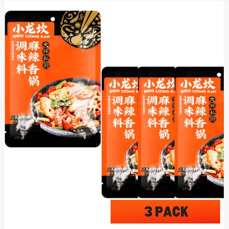 小龙坎 麻辣香锅底料 调味料250克*3袋 250 克