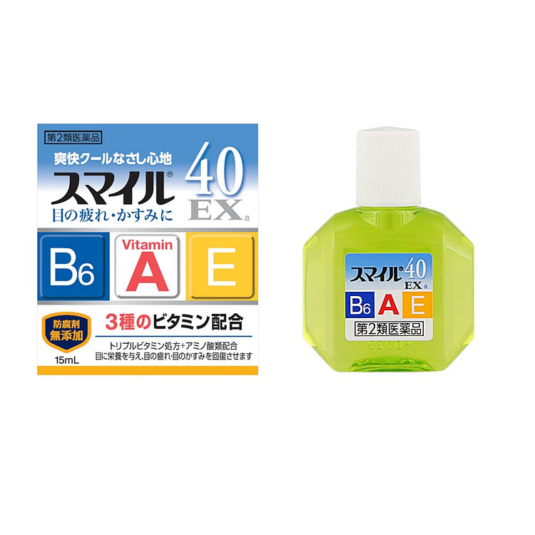 日本 狮王 Smile 40 清凉度5 缓解疲劳 15 毫升