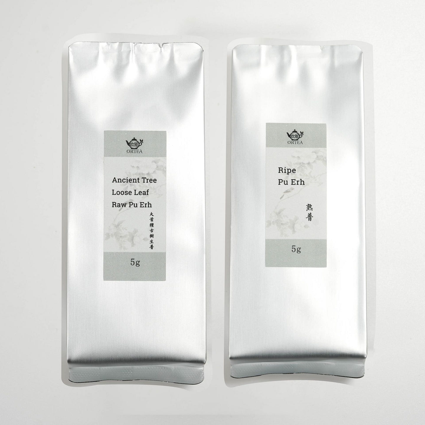 Pu Erh Sample Ancient Tree Raw Ripe Pu Erh 6pcs 1 each
