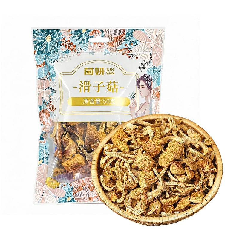 Junyan Dried Nameko Mushroom 50g Bag 50 g