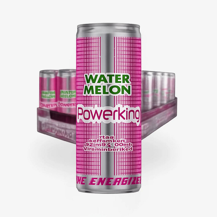 Powerking Watermelon Energy Drink (Sweden) 1 each